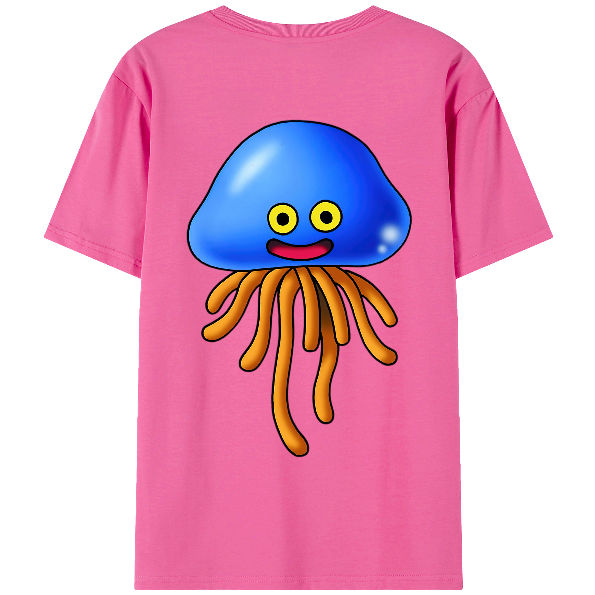 （画像用） ドラゴンクエスト Doragon Kuesuto Dragon Quest レディース半袖Tシャツ(バックプリント)